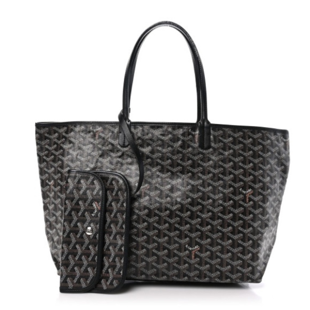 Goyard Saint Louis PM Black Tote & Wallet
